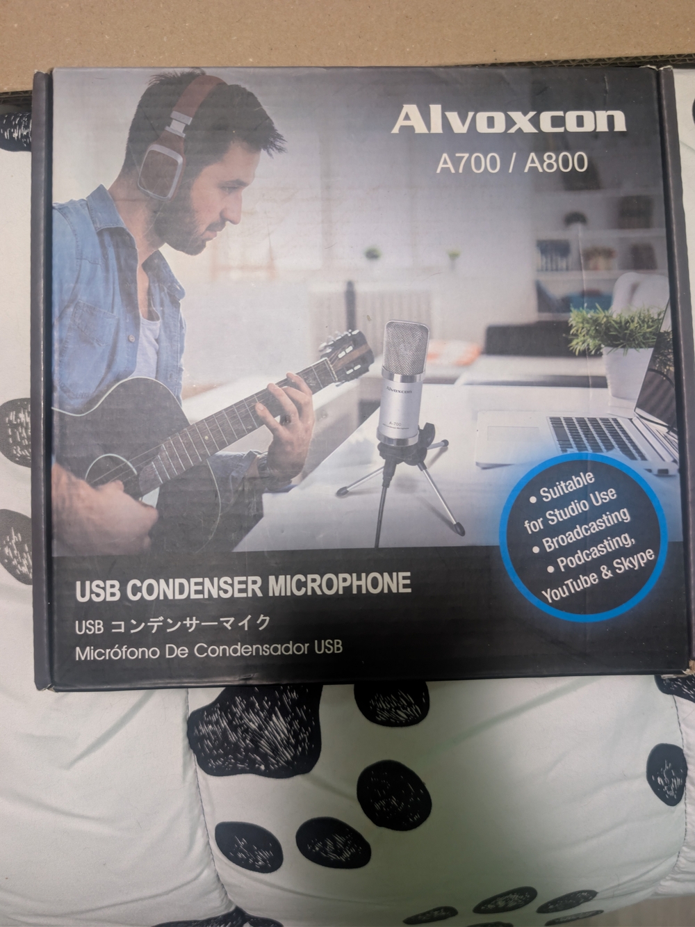 A700/A800 USB Condenser Microphone - Silver